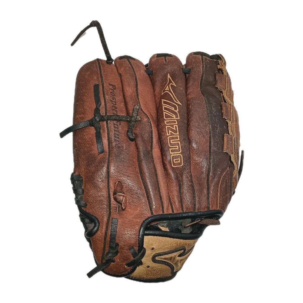 Mizuno Prospect GPF 1200Y1 Youth Baseball Leather Glove Brown/Tan 12" RHT - Picture 2 of 11